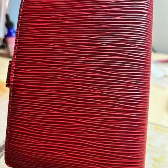 EXCELLENT CONDITION AUTH LV RED EPI AGENDA PM PLANNER COVER R20057 - Picture 2 of 7